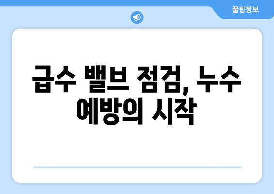 광주 남구 월산동 변기 누수 해결 가이드| 원인부터 해결 방법까지 | 변기 수리, 누수 탐지, 급수 밸브