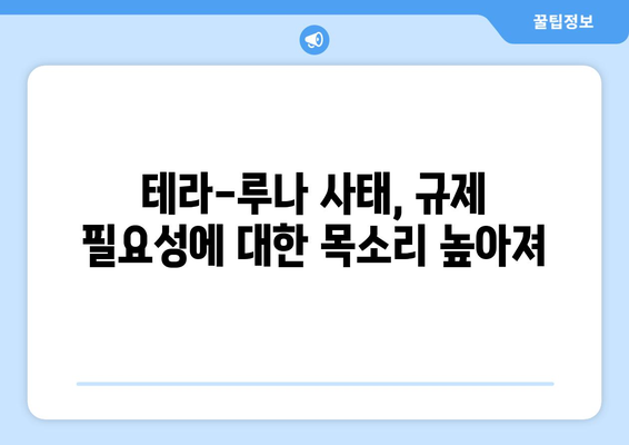 테라-루나 붕괴, 뜨거운 논쟁과 쟁점 | 암호화폐 시장 충격, 투자자 피해, 규제 필요성